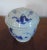 Ceramic 19th Century Chinese Blue & White Porcelain Jar and Cover For Sale - Image 7 of 11