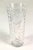 Contemporary Large 1980s Contemporary Cut Glass Vase For Sale - Image 3 of 8