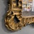 Mid-Century Modern Golden Decorated Wall Mirror, 1960s For Sale - Image 12 of 13