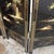 Chinoiserie Black Lacquer Four-Panel Folding Screen, Vintage For Sale - Image 12 of 12