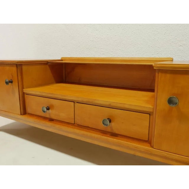 Wood Mid-Century Sideboard, Germany, 1960s For Sale - Image 7 of 14
