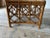 1970s McGuire Rattan Glass Top Coastal Coffee Table 48" For Sale - Image 4 of 4