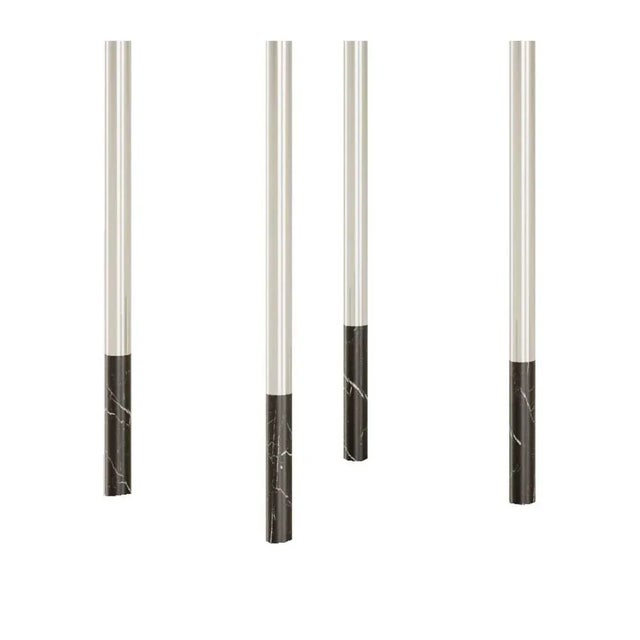 Franco Albini Nero Marquina Marble Saturno Side Table by Andrea Bonini For Sale - Image 4 of 8