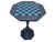 Luxury Handmade Wooden Chess Table With Mother of Pearl Inlay For Sale - Image 10 of 11