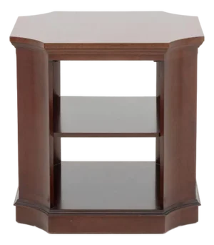 Georgian Style Mahogany 2-Tier Side Table