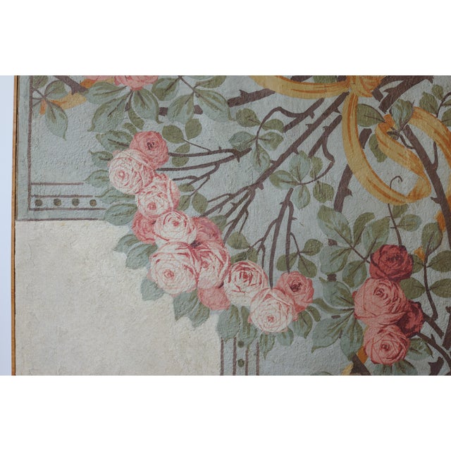 Fresco, 1950s, Painting on Canvas For Sale - Image 4 of 6
