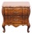 White of Mebane Lorraine IV Collection Solid Cherry 25" Two Drawer Bombe Chest Nightstand For Sale