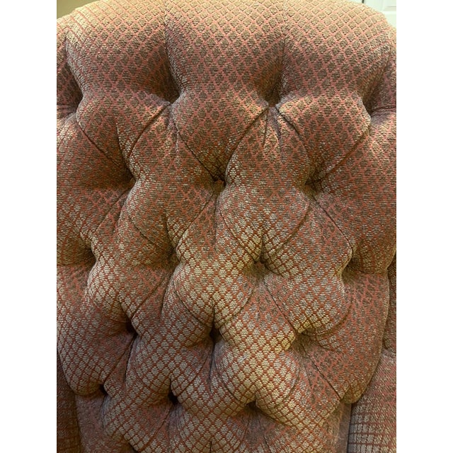 Hancock & Moore Early 21st Century Tufted Office Chair by Hancock & Moore For Sale - Image 4 of 12