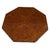 Weiman Walnut Octagon Shape with Pedestal Base Coffee Table For Sale In Houston - Image 6 of 12