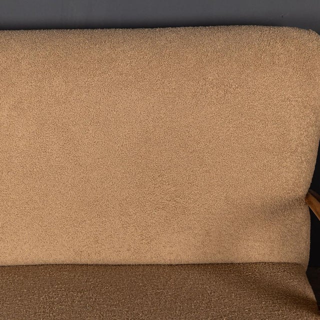 20th Century Italian Sofa and Armchairs in Toffee Bouclé by Paulo Buffa, 1950s, Set of 3 For Sale - Image 18 of 18