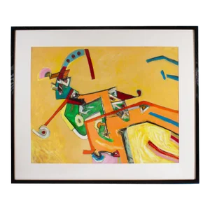 Abstract Mixed Media Painting by James L. Bruch