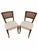 Vintage Mid-Century Modern Expandable Dining Set With Cane Back Chairs For Sale In Miami - Image 6 of 10