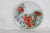 Mz Austria Porcelain Hand Painted Green Red Poppy Flowers Plate For Sale - Image 4 of 8