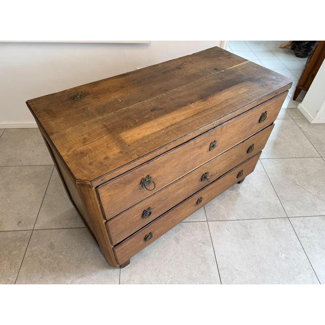 Biedermeier Chest of Drawers in Pine For Sale - Image 9 of 14
