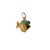 A playful 1960s fish pendant made in 18 karat yellow gold, with Persian turquoise cabochon eyes that add a bright pop of...