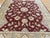 Afghan hand‑knotted wool rug in the timeless Sultanabad (Ziegler) design, showcasing an elegant arrangement of floral...