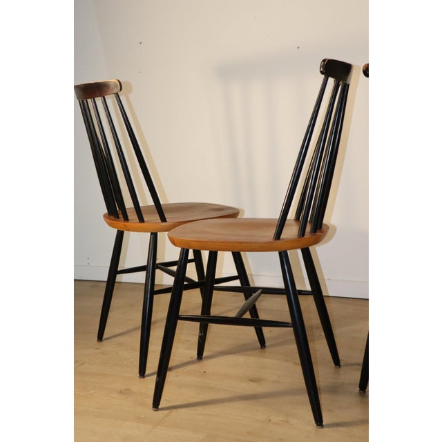Vintage Wooden Chairs, 1960, Set of 4 For Sale - Image 9 of 18