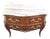 French Marble Top Bombay Serpentine Inlay Commode Dresser Bathroom Vanity 6435a For Sale