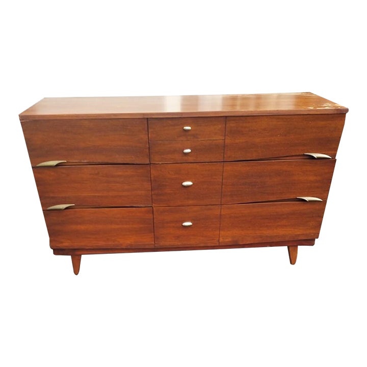Mid 20th Century Kroehler MidCentury Modern 6 Drawer Dresser Chairish