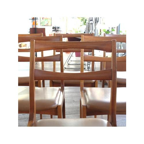 1960s Caramel Dining Chairs, 1960s, Set of 6 For Sale - Image 5 of 13