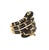 This chic authentic ring is from Effy, crafted from 14k yellow gold featuring a coiled snake with the front part of the...