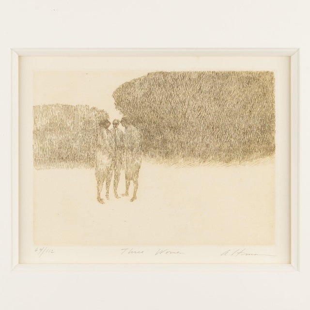 American Three Women by Harold Altman, 1965 For Sale - Image 3 of 5