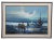 Nautical Vintage Impressionist Nautical Maritime Seascape Oil Painting on Canvas For Sale - Image 3 of 12