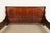 Grange Style French Louis Philippe Carved Cherry Wood King Size Sleigh Bed For Sale In South Bend - Image 6 of 13