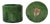Italian Art Deco Style Trinket Box in Green Marble, 1940s For Sale