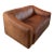 Attributed DeSede Ds 47 2 Seat Brown Leather Sofa, Switzerland 1970s For Sale