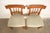 1980s Kindel Furniture Regency Solid Cherry Wood Klismos Side Chairs or Dining Chairs, Pair For Sale - Image 5 of 15