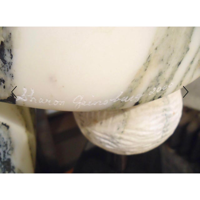 Stunning Marble Mobile Sculpture by Sharon Gainsburg For Sale - Image 4 of 5
