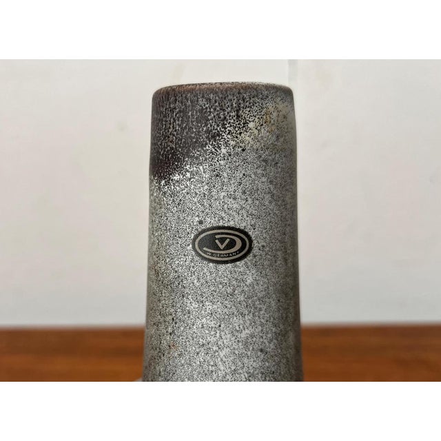 Mid-Century German Minimalist Studio Pottery Vase from Fritz Van Daalen, 1960s For Sale - Image 13 of 17