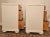 Late 19th Century Pair of Painted Butler Style French Country Chic Nightstands For Sale - Image 9 of 11