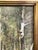 Robert Maione (American, 1932-1987) Original Signed and Framed Oil Painting on Canvas Titled 'Wooded Road by a River' C1976 For Sale - Image 9 of 18