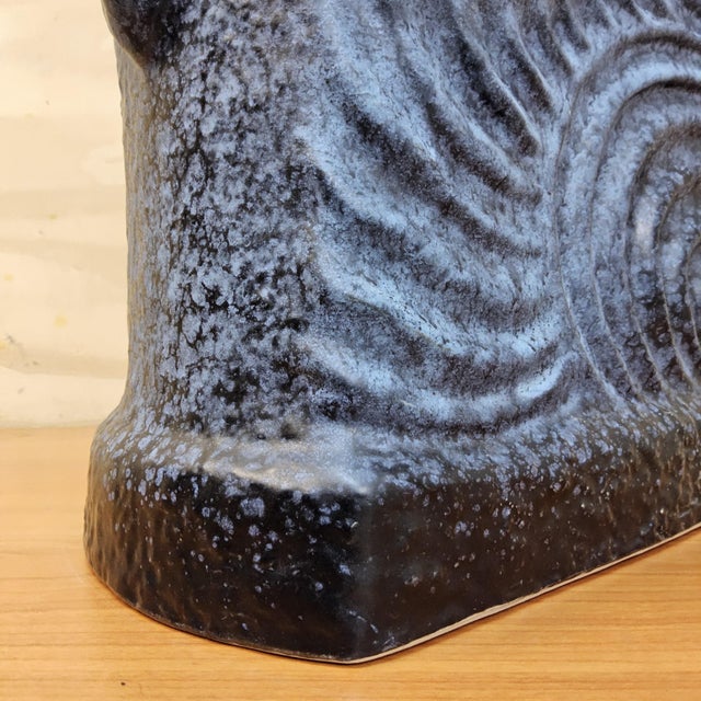 Large Vintage West German Fat Lava Vase from Dümler & Breiden, 1970s For Sale - Image 13 of 18