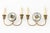 Hollywood Regency Style Crystal and Brass Sconces, Pair For Sale In New York - Image 6 of 6