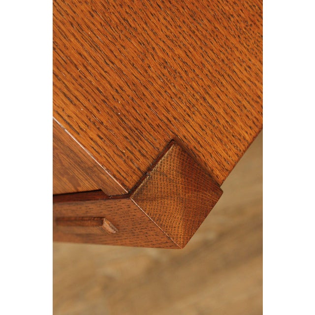 Stickley Mission Collection Oak One-Drawer Nightstand For Sale - Image 9 of 12