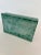 Dark Green Faux Malachite Towel Holder For Sale - Image 8 of 9