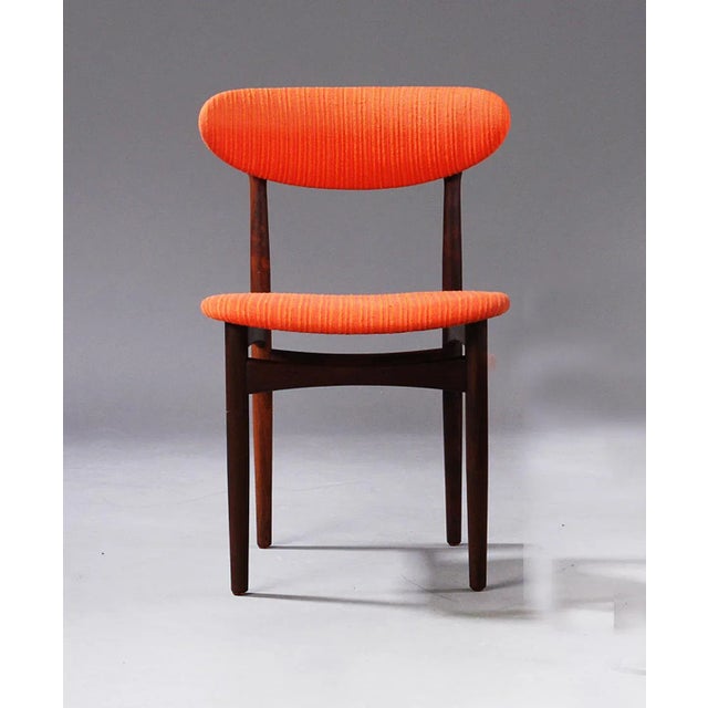 Wood Rosewood Dining Chairs from Scantic Møbelverkverk, 1960s, Set of 6 For Sale - Image 7 of 7