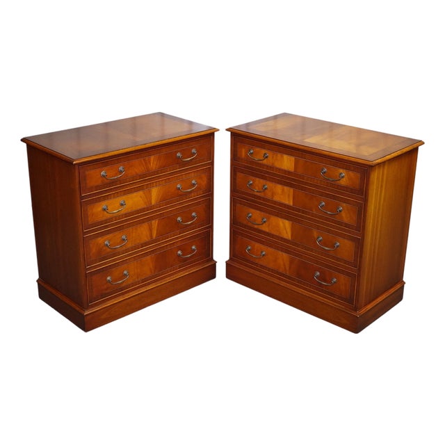 Large Edwardian Style Chest of Drawers by Paul Smith Brighton, Set of 2 For Sale