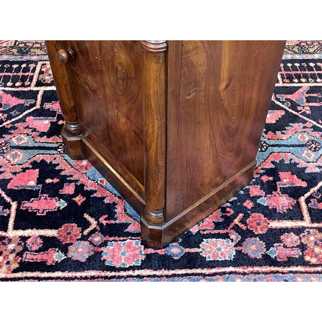 Bedside Table in Walnut, 19th Century For Sale - Image 5 of 14