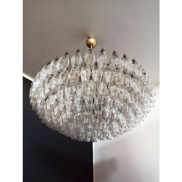Antique Murano Glass Chandelier, 1990 For Sale - Image 13 of 18