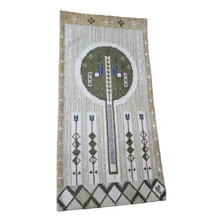 Handwoven Tapestry or Rug by Eva Nemeth, 1960s For Sale