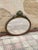 Large Vintage Oval Wall Mirror, 1940 For Sale - Image 4 of 5