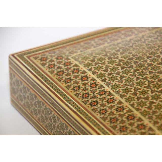Moorish Micro Mosaic Jewelry Box by Rajhastani, India, 1950 For Sale - Image 16 of 16