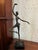 Metal Vintage Modern Brutalist Bronze Ballerina For Sale - Image 7 of 7