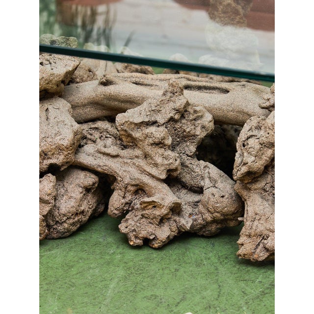 Mid 20th Century Burlwood Vintage Coffee Table For Sale - Image 5 of 11