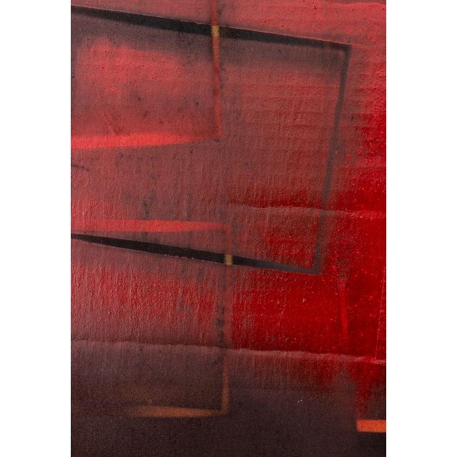 Abstract Domenick Capobianco Abstract Geometric Mixed Media For Sale - Image 3 of 7
