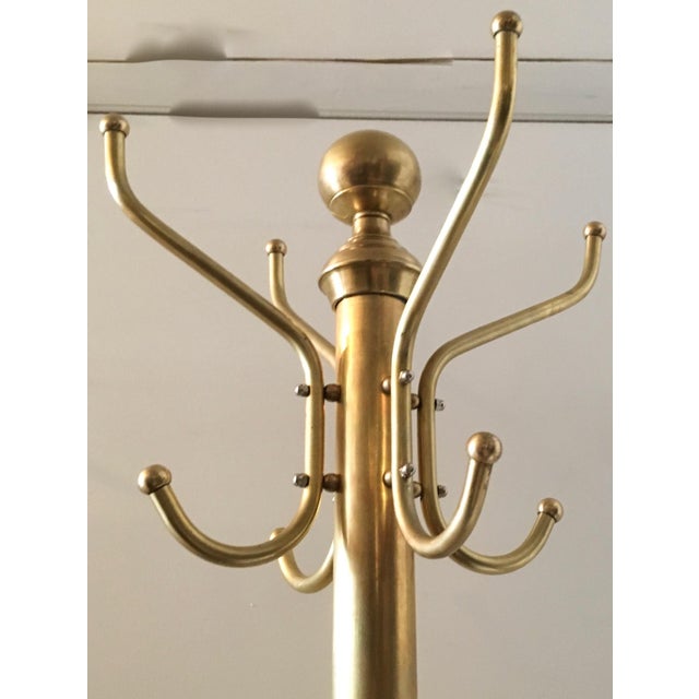 Vintage Brass Hat and Coat Rack Chairish